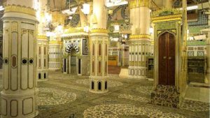 Read more about the article Raudhah di Masjid Nabawi – Taman Surga di Dunia Penuh Keberkahan